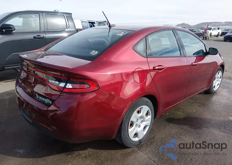 2015 Dodge Dart Se z USA, uszkodzony, nr VIN 1C3CDFAA7FD242320